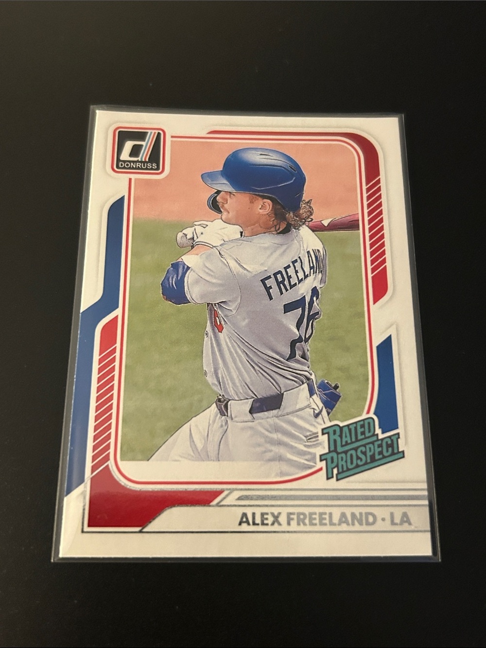 Donruss Alex Freeland Baseball Card - LA Dodgers